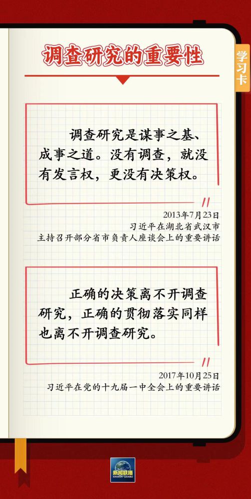 學(xué)習(xí)卡丨如何深入調(diào)查研究？跟總書記學(xué)習(xí)“五字訣”