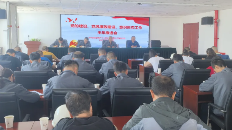 工投公司黨委召開(kāi)黨的建設(shè)、黨風(fēng)廉政建設(shè)、意識(shí)形態(tài)工作半年推進(jìn)會(huì)